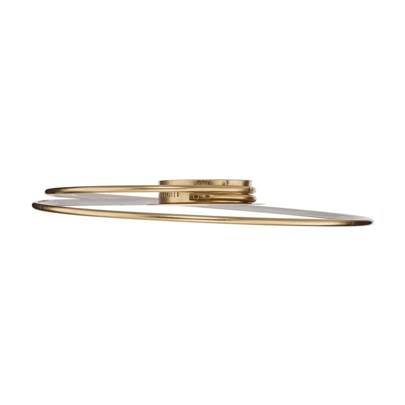 Lámpara LED de techo Joline de Lindby, Ø 74 cm, dorada, metal