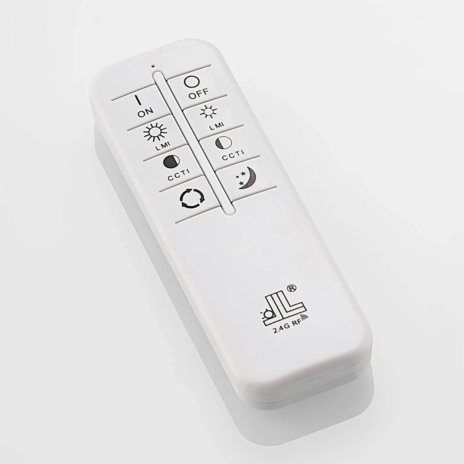 Lámpara LED de techo Lindby Lorand, cristales, CCT, control remoto