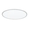 Lámpara LED de techo Lindby Narima, CCT, Ø 80 cm, plata