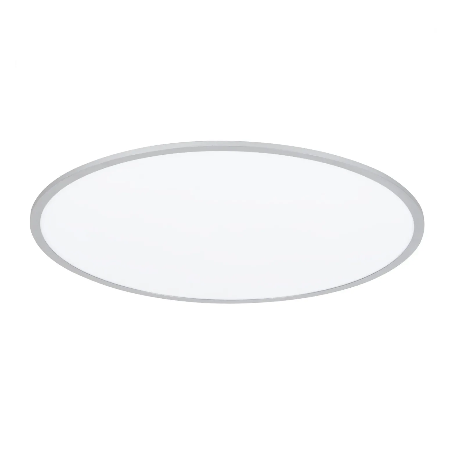 Lámpara LED de techo Lindby Narima, CCT, Ø 80 cm, plata