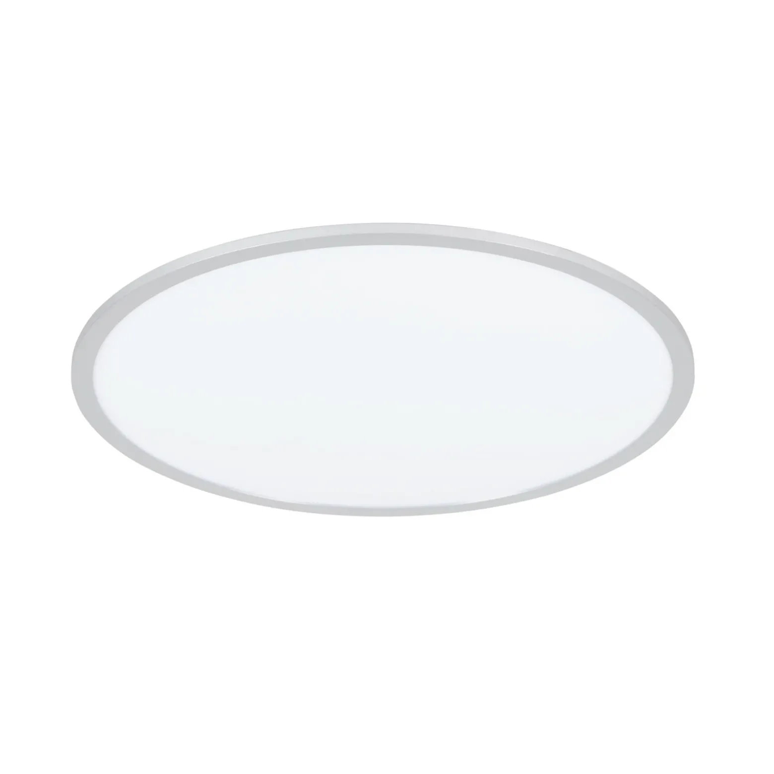 Lámpara LED de techo Lindby Narima, CCT, Ø 60 cm, plata
