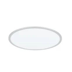 Lámpara LED de techo Lindby Narima, 4.000 K, Ø 60 cm, plata