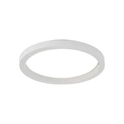 Lámpara LED de techo Lucande Neor, blanca, Ø 60 cm, CCT, atenuable