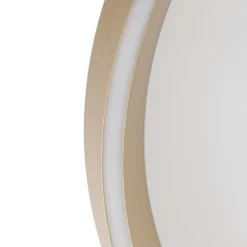 Lámpara LED de techo Lucande Rylan, latón, Ø 62 cm, atenuable (CCT)