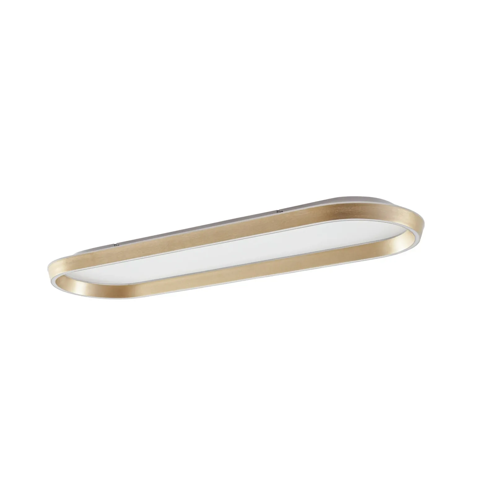 Lámpara LED de techo Lucande Rylan, 112 cm, latón, atenuable, CCT
