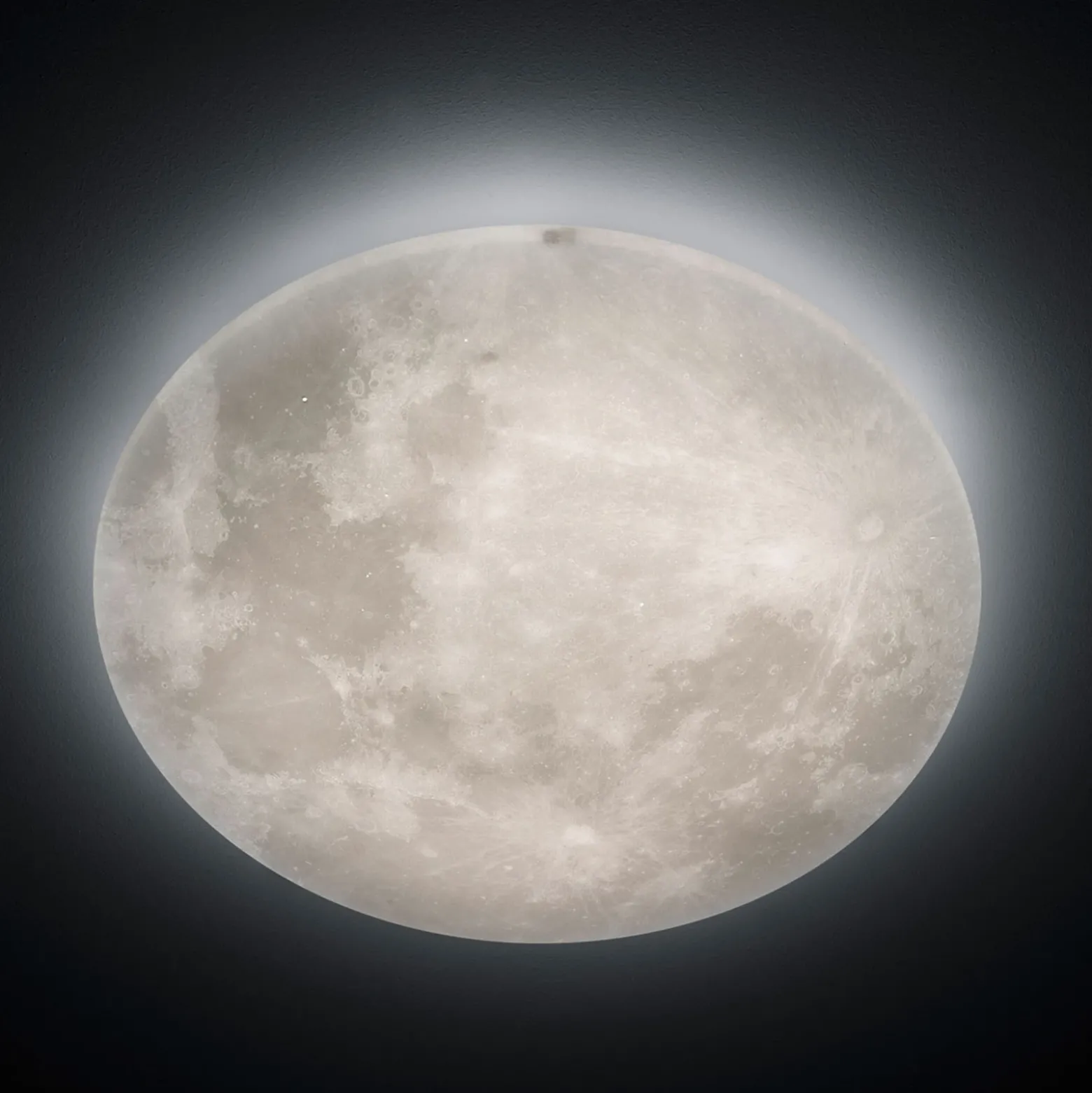 Lámpara LED de techo Lunar mando a distancia 60cm