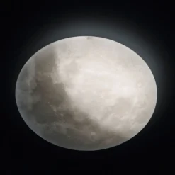 Lámpara LED de techo Lunar mando a distancia 60cm