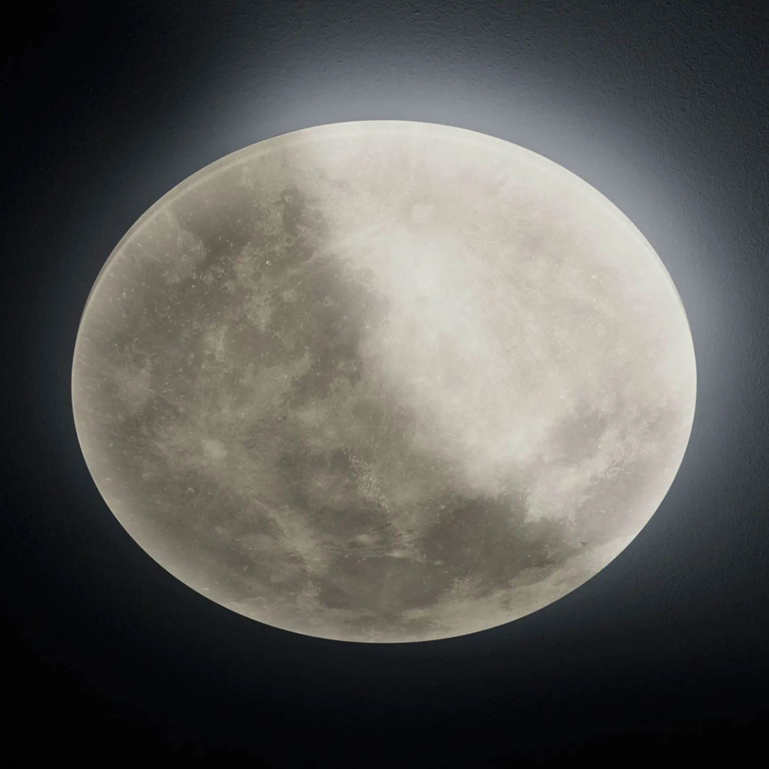 Lámpara LED de techo Lunar mando a distancia 40cm