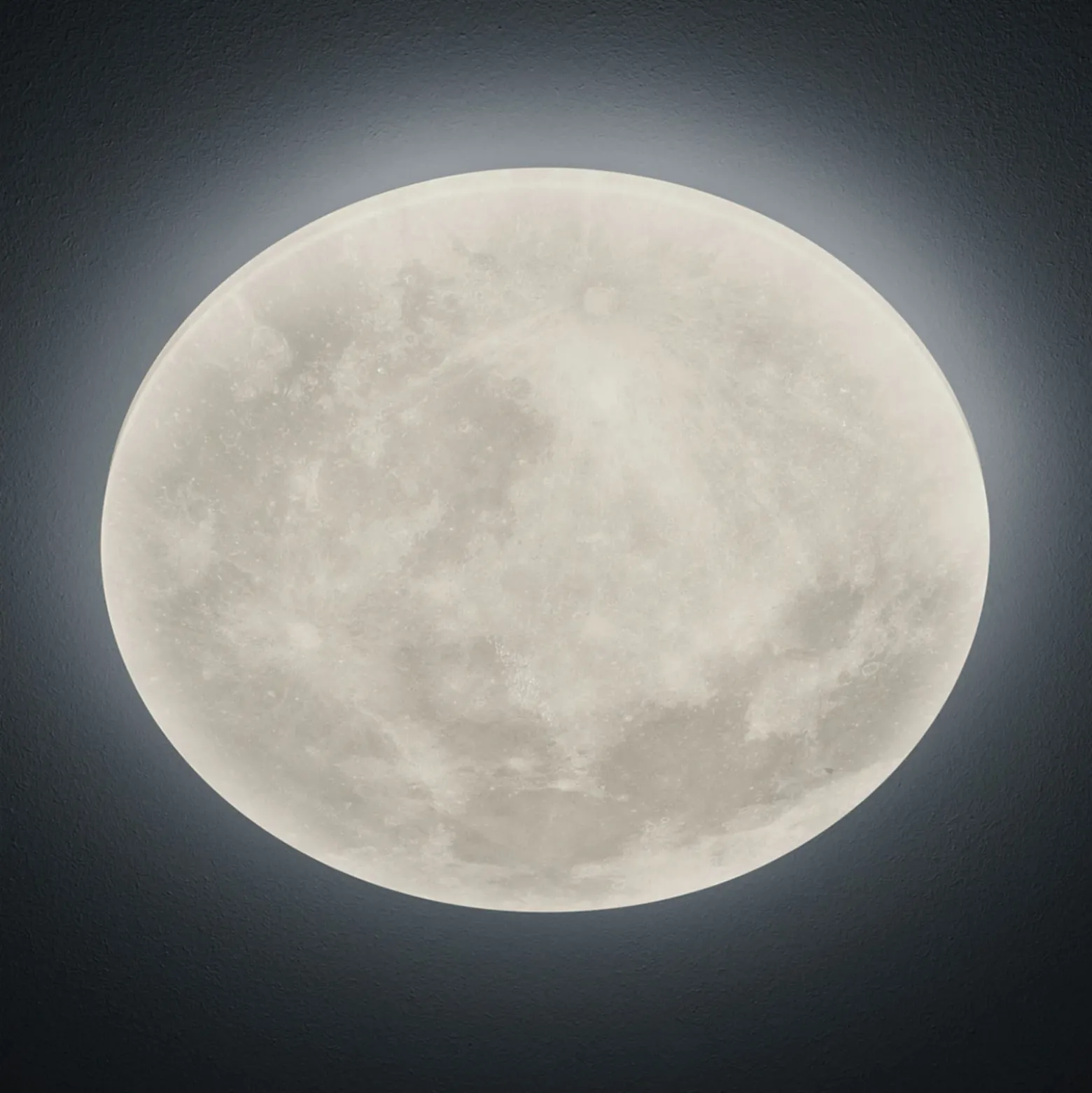 Lámpara LED de techo Lunar mando a distancia 40cm