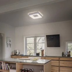 Lámpara LED de techo ORBIS PIANA de OSRAM, blanca, 38 x 38 cm, ClickDim