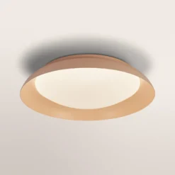 Lámpara LED de techo ORBIS PLATE de OSRAM, color rosado, Ø 48 cm, clickdim