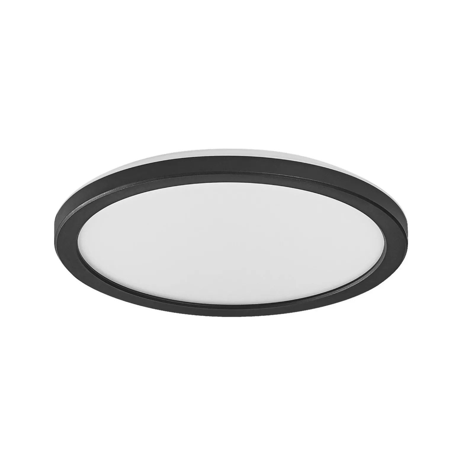 Lámpara LED de techo ORBIS ULTRA SLIM de OSRAM, negra, Ø 24 cm atenuable