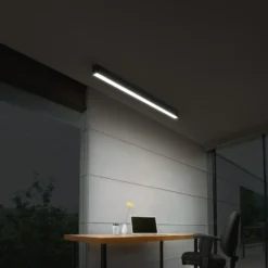 Lámpara LED de techo OSRAM Office line Cuboid negro 4000 K atenuable