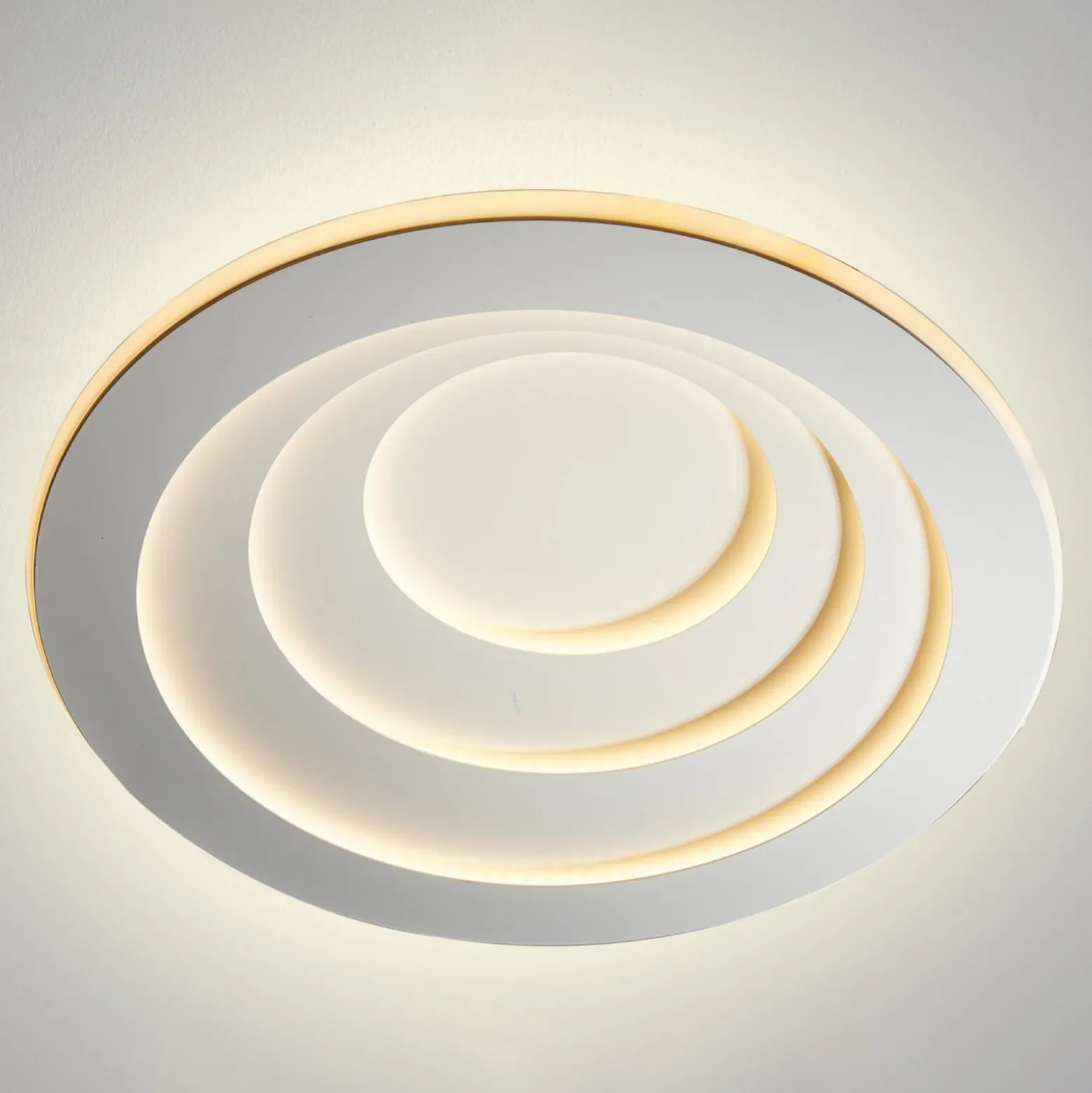 Lámpara LED de techo OSRAM ORBIS SPIRAL ROUND, Ø 51 cm, blanca 42 W