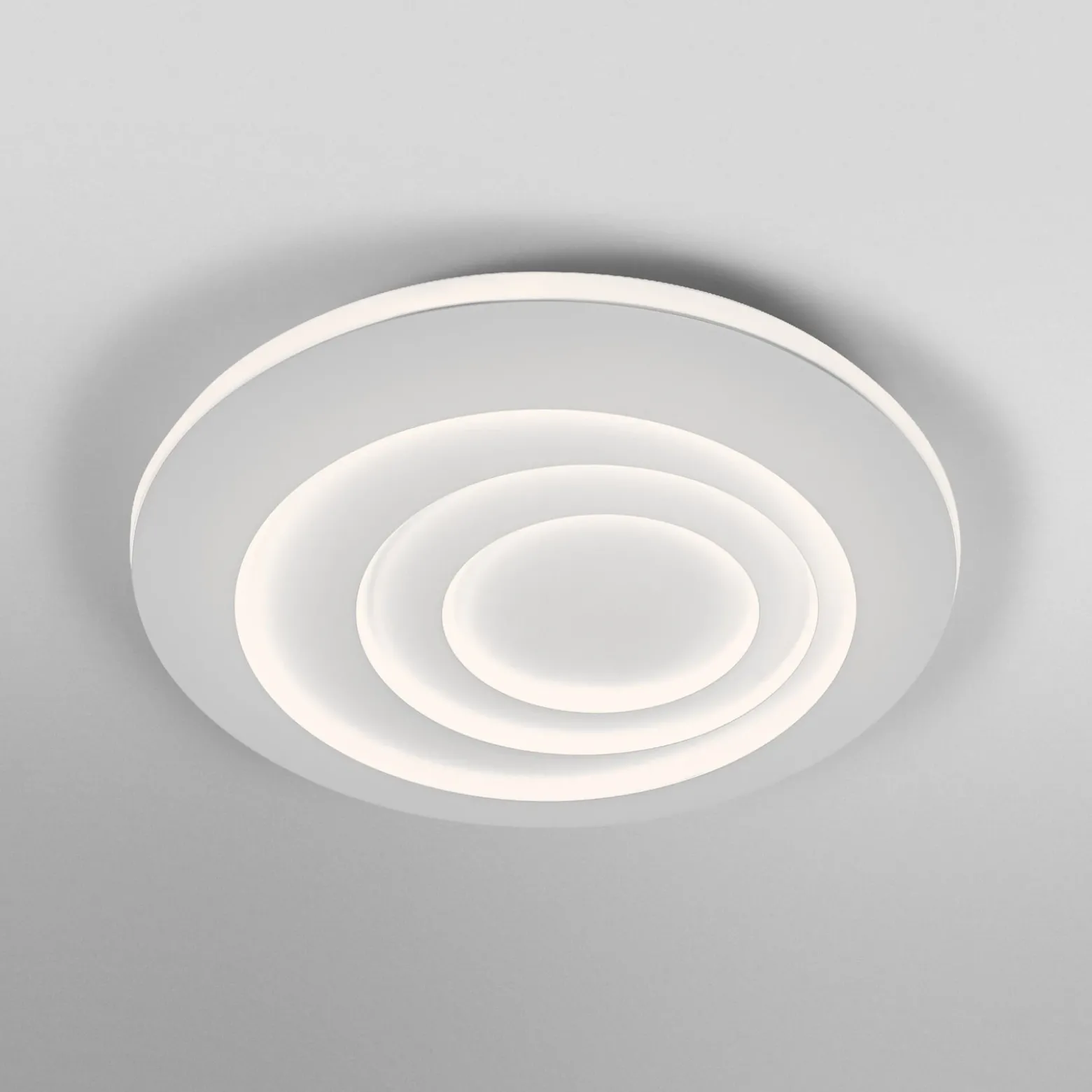 Lámpara LED de techo OSRAM ORBIS SPIRAL ROUND, Ø 51 cm, blanca 42 W