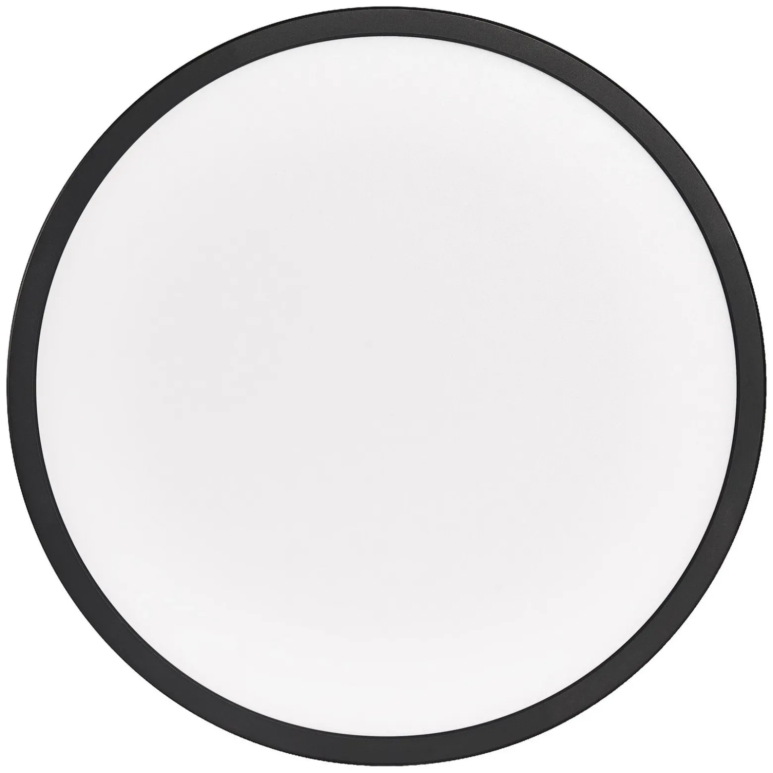 Lámpara LED de techo OSRAM ORBIS ULTRA SLIM, negro, Ø 40 cm atenuable