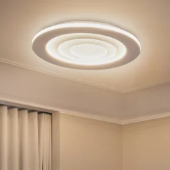 Lámpara LED de techo OSRAM ORBIS SPIRAL ROUND, Ø 69 cm, blanca 63 W