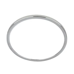 Lámpara LED de techo para baño Pulap, Ø 42 cm, cromado/blanco metal