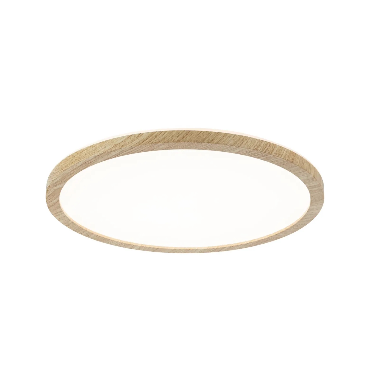 lámpara LED de techo Paulmann Atria Shine Ø29cm roble IP44 3.000K
