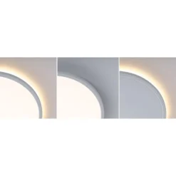 lámpara LED de techo Paulmann Atria Shine, blanca, Ø 29 cm, 3000 K
