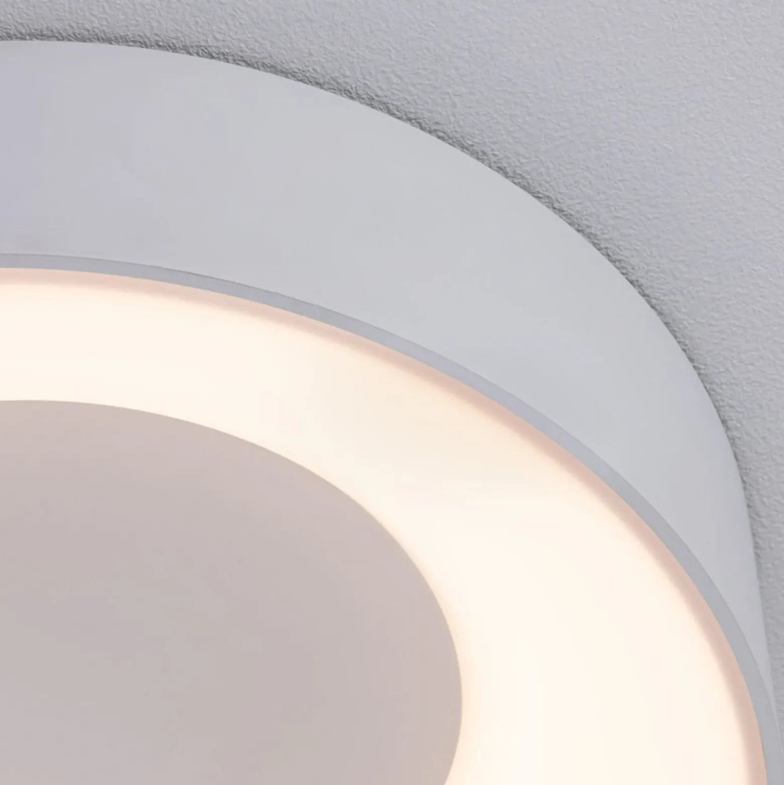 Lámpara LED de techo Paulmann HomeSpa Casca Ø 30 cm, blanca