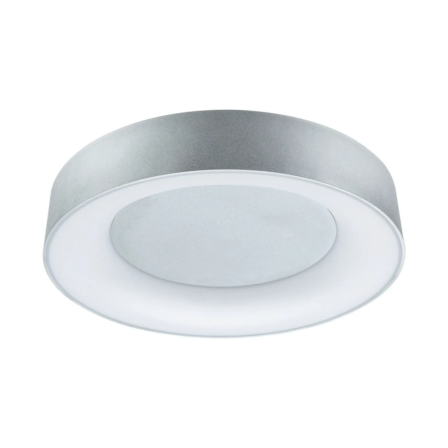 Lámpara LED de techo Paulmann HomeSpa Casca Ø40cm, blanco/aluminio, IP44