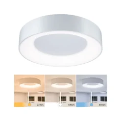Lámpara LED de techo Paulmann HomeSpa Casca Ø 40 cm, blanca