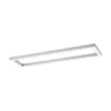 Lámpara LED de techo PURE Lines, 110 x 30 cm, plata, CCT, control remoto