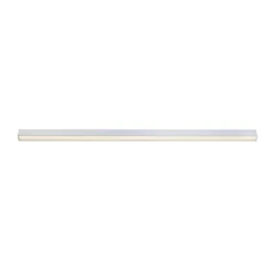 Lámpara LED de techo PURE Lines, 110 cm, plateada, CCT, control remoto