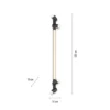 Lámpara LED de techo PURE Lines, 120 cm, antracita, control remoto