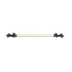 Lámpara LED de techo PURE Lines, 120 cm, antracita, control remoto