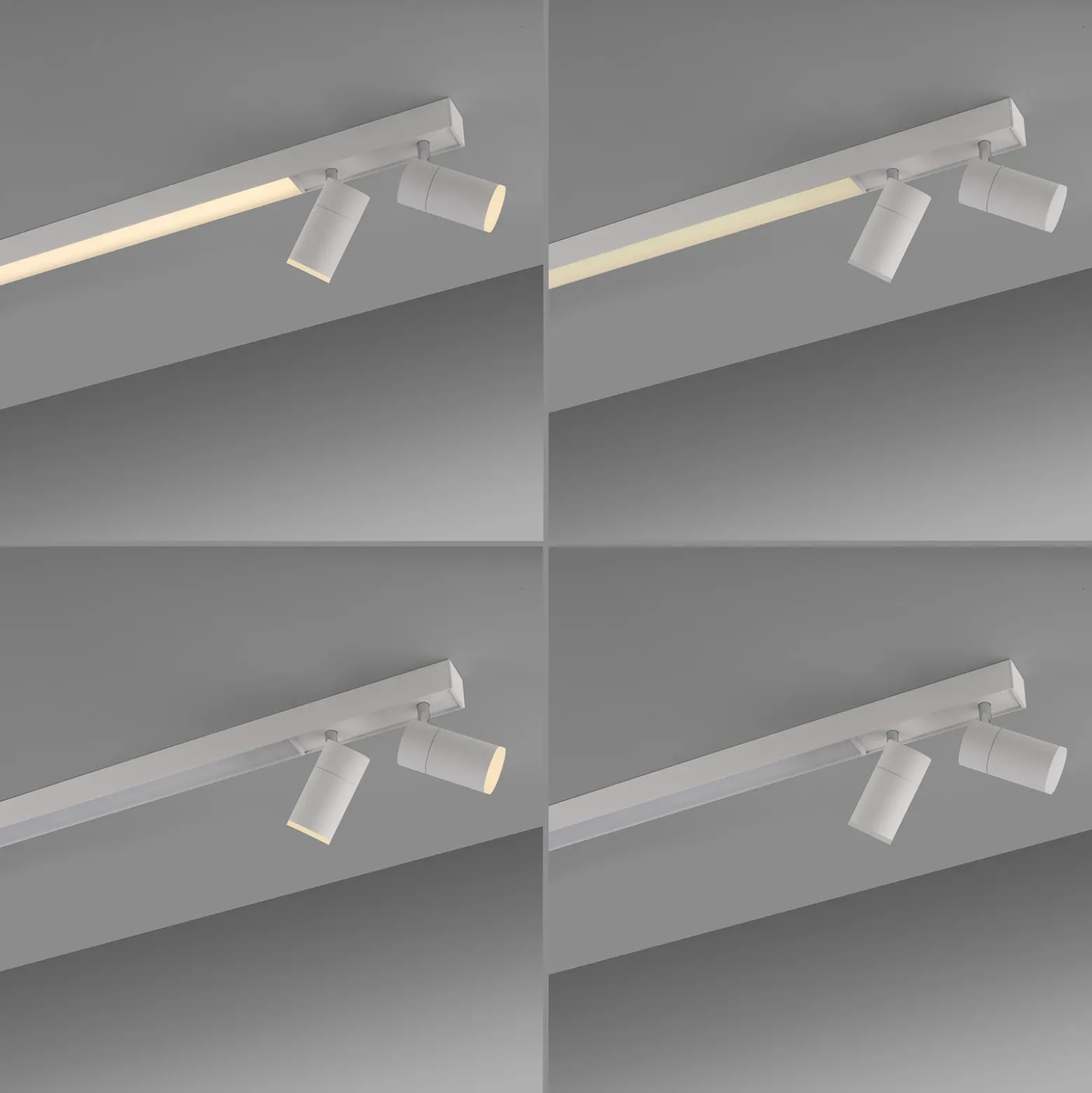 Lámpara LED de techo PURE Lines, 120 cm, blanca, CCT, control remoto