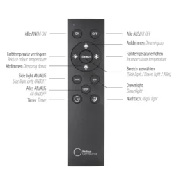 Lámpara LED de techo PURE Lines, 120 cm, blanca, CCT, control remoto