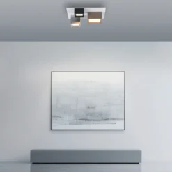 Lámpara LED de techo PURE Manhattan, multicolor, 3 luces, CCT
