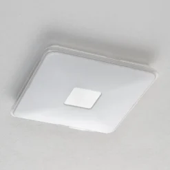 Lámpara LED de techo Samurái cuadrada, uso remoto