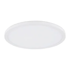 Lámpara LED de techo Sapana, blanca, Ø 42 cm, plástico, IP44