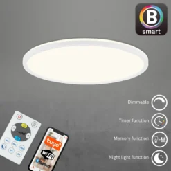 Lámpara LED de techo Slim S atenuable CCT blanco Ø 45 cm