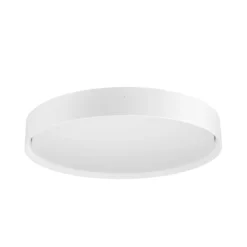 Lámpara LED de techo SLV Decona con sensor, Ø 42 cm, blanca, aluminio, CCT