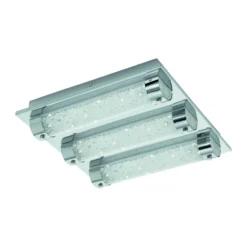 Lámpara LED de techo Tolorico, 35 cm cuadrada