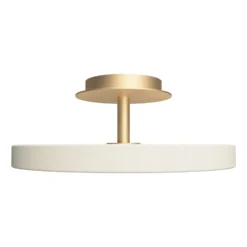 lámpara LED de techo UMAGE Asteria UP PLUS, blanco perla, Ø 43 cm CCT