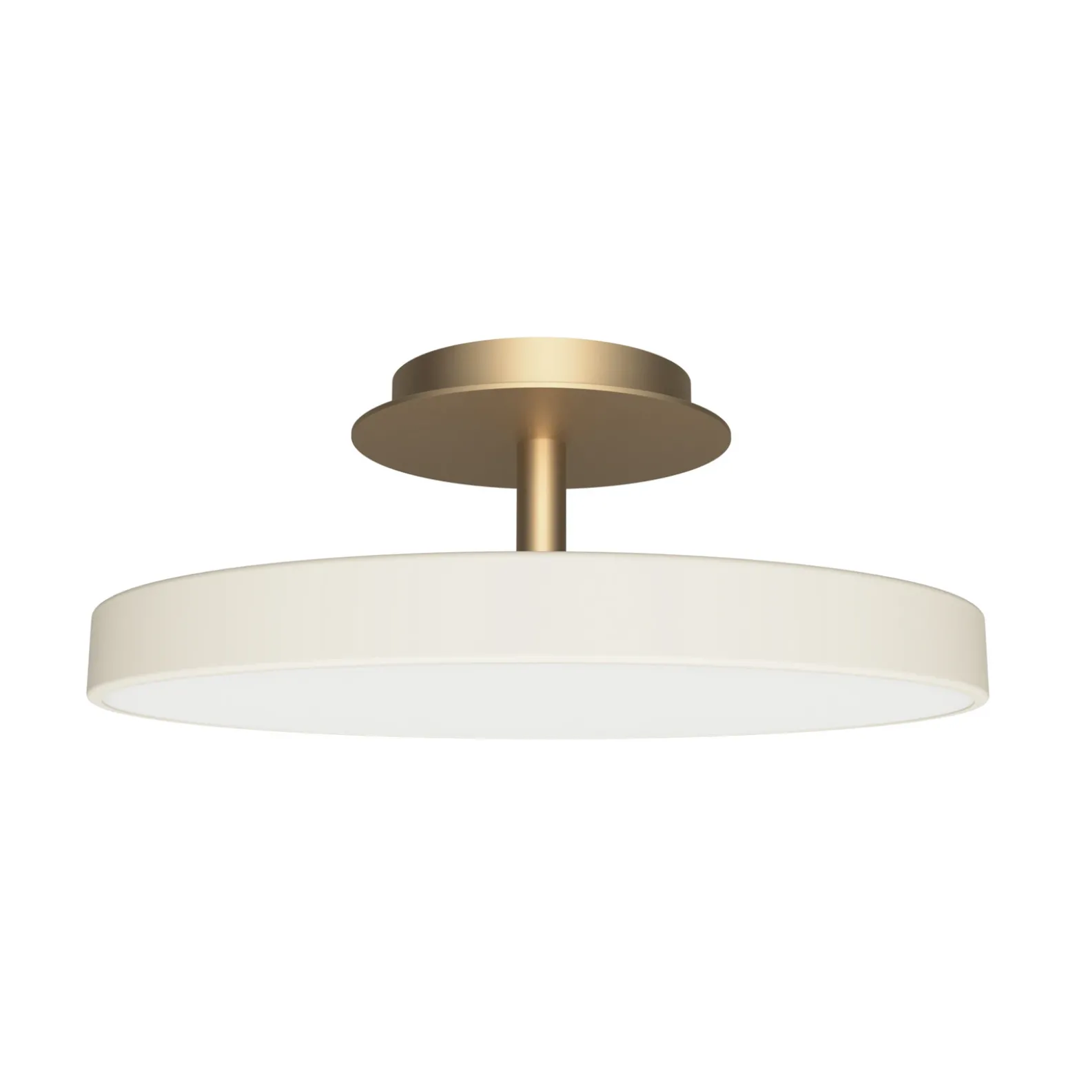 lámpara LED de techo UMAGE Asteria UP PLUS, blanco perla, Ø 43 cm CCT