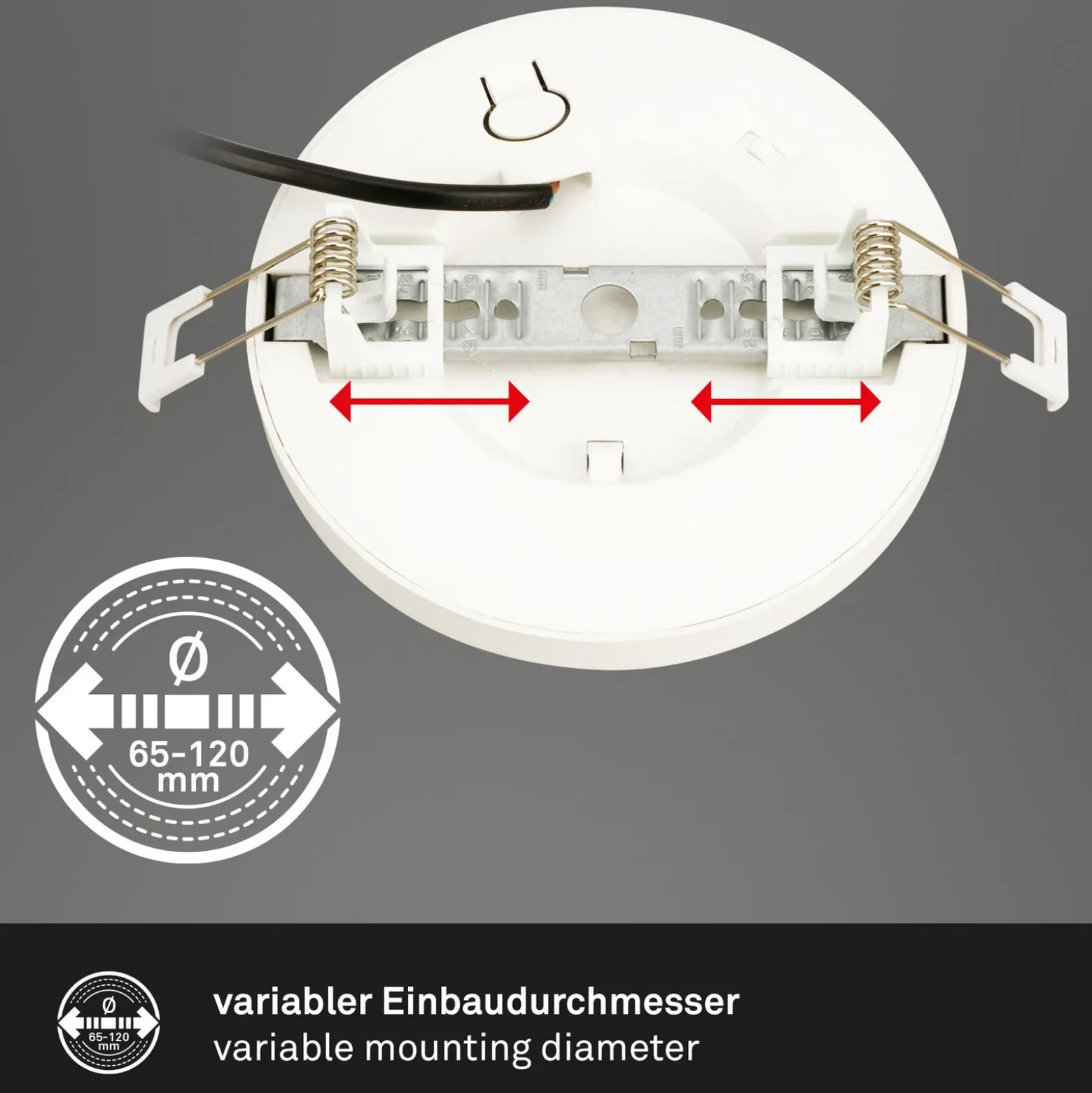 Lámpara LED empotrable 7609 3.000K/4.000K Ø 14 cm
