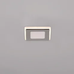 Lámpara LED Nimbus IP44 8,5x8,5cm 830 cromo