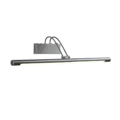 Lámpara LED para cuadros Lindby Mailine, 69 cm, níquel, interruptor