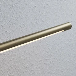 Lámpara LED para cuadros Mailine, latón antiguo