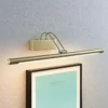 Lámpara LED para cuadros Mailine, latón