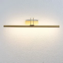 Lámpara LED para cuadros Mailine, latón
