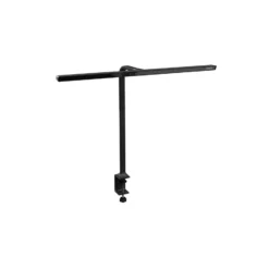 Lámpara LED para monitor MAULgate, sensor, atenuable, negro, pinza