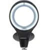 Lámpara LED para puesto de trabajo MAULmakro, negra, 46 cm, con pie