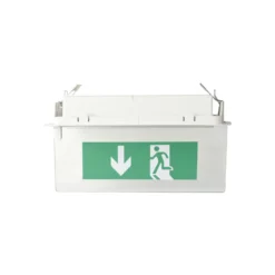 Lámpara LED para vías de evacuación Wasen empotrable de superficie, IP65 4000K